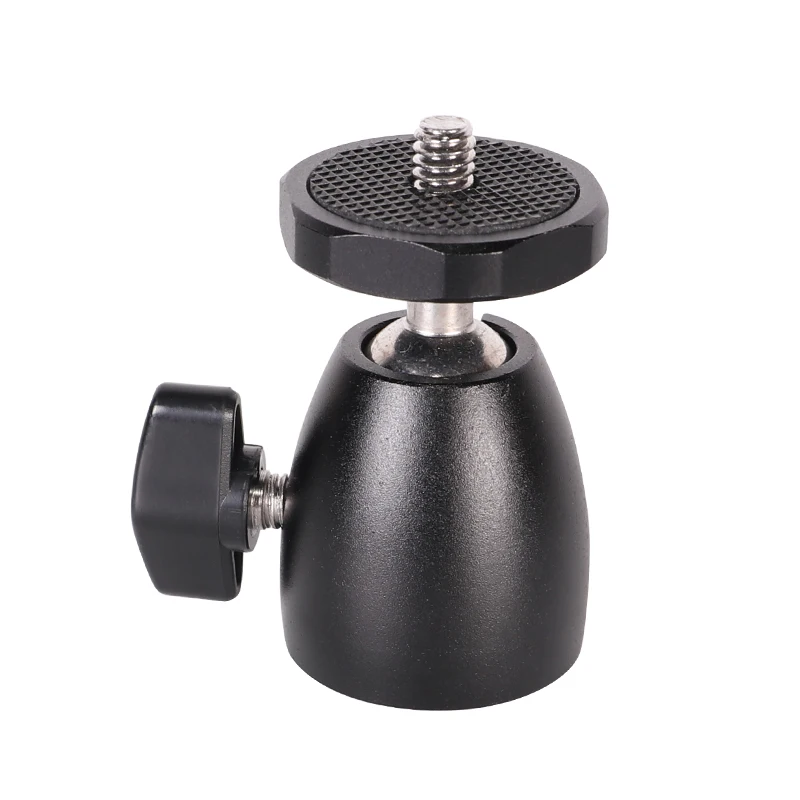 Slamoe X015 2022 New Black Aluminum Alloy Adapter Hexagonal disc Q39 Ball Head for Tripod