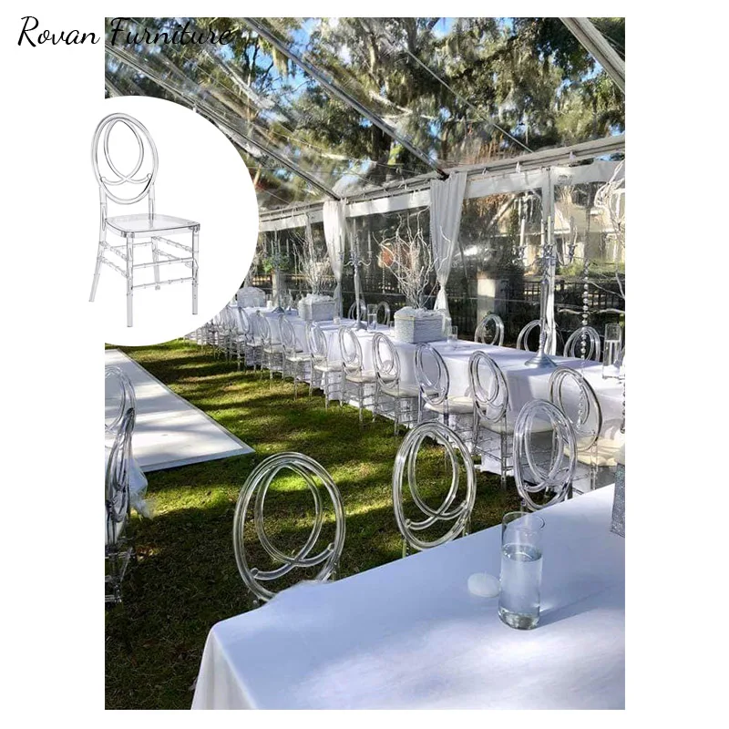 RTS TOP Cheaper phoenix chair in white dinning table and chair set