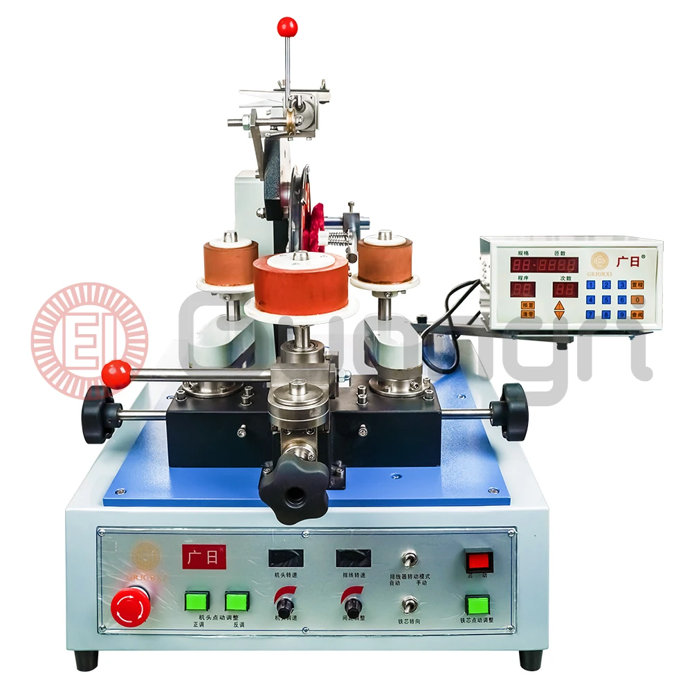 High speed automatic desktop winding machine core inductor coil toroidal transformer winding manufacturing equipment
