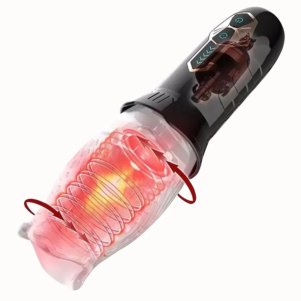 Tiktok Trend Rotating Sucking Masturbator Cup Electric Male Masturbator Gawk Gawk 3000 Sex Toy