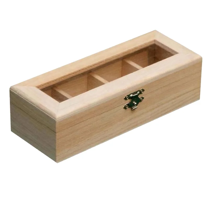 Handmade Bamboo wooden Stash Box with Metal lock - Gift Box Packaging Premium Quality wood stash box jewel case