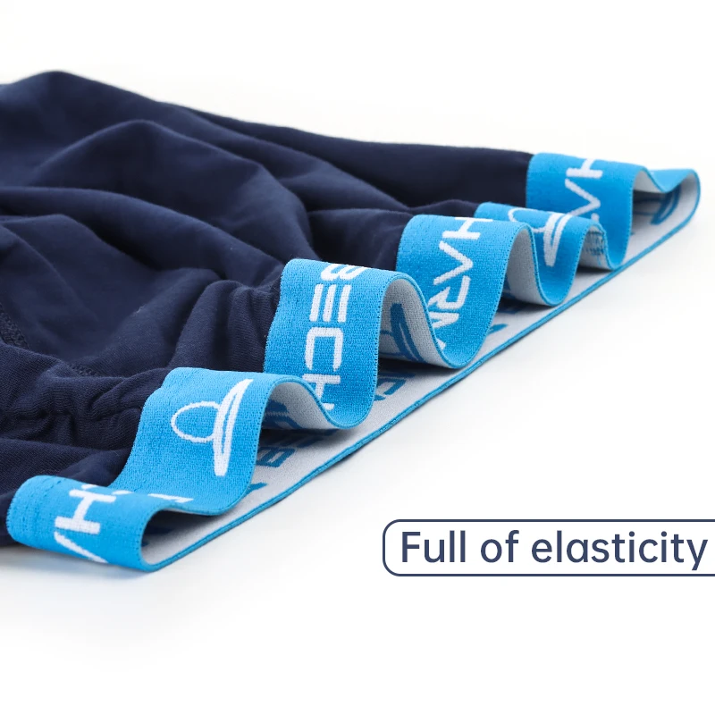 2022 Hot Sale Summer Fashion Underwear Men Young Pattern Wholesale Simple Solid Color Male Boxer Briefs