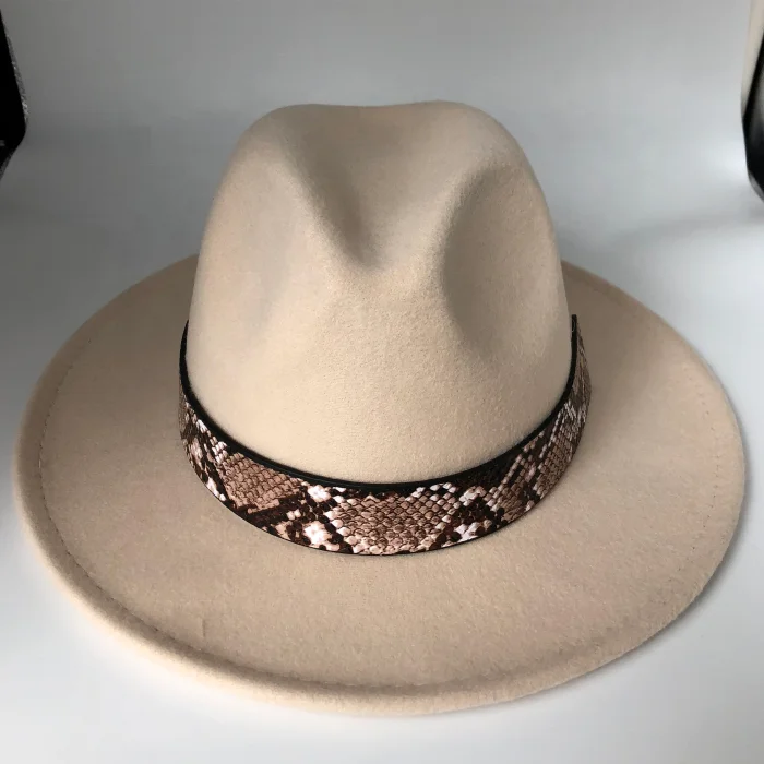 Фетровая шляпа в стиле Панамы для мужчин и женщин