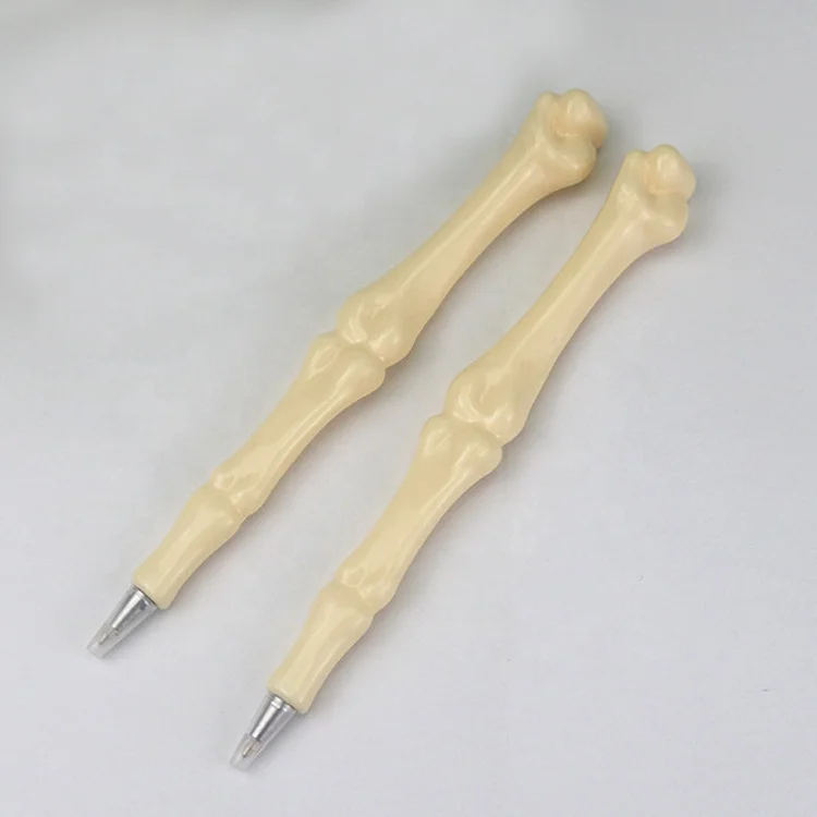 Medical finger spine tibia fibula shaped ballpoint pen bone ball pen