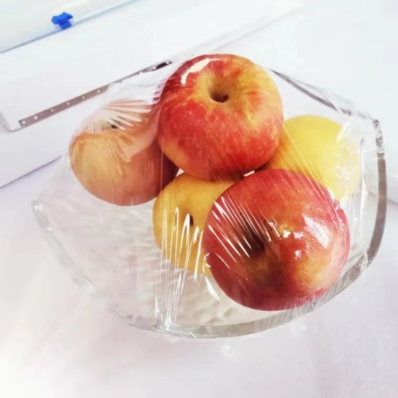 Super Transparent PE cling film PVC wrap keep fresh for food packaging