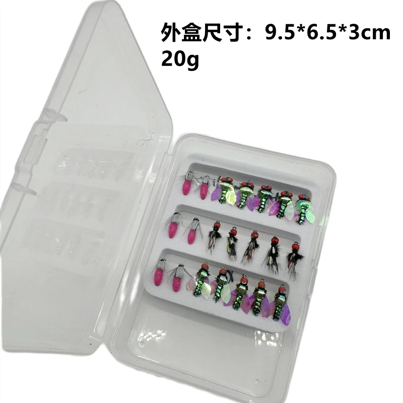 Insect Ant Dry Fly Trout Fishing Lure Fly Tying Materials Bionic Simulate Flies shape fishing hooks lure hooks