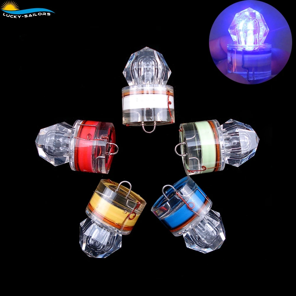 new arrival LED Waterproof Fishing Bait Light LED  Underwater Fish Lure Flashing Lamp Light