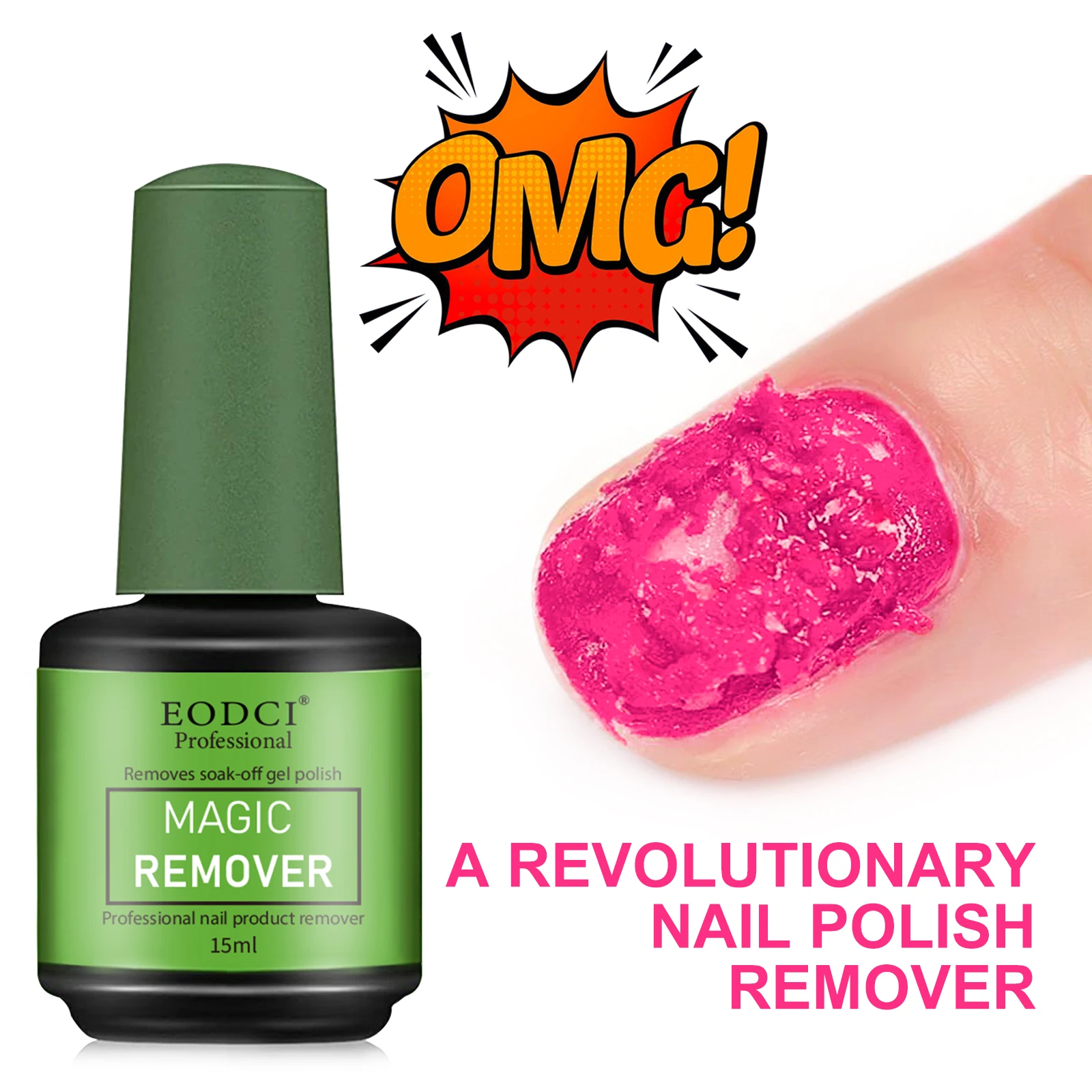 Wholesale Popular Nail Care Harmless 15ml Quick Nail Glue Remover Private Label Liquid Nail Polish Gel Remover