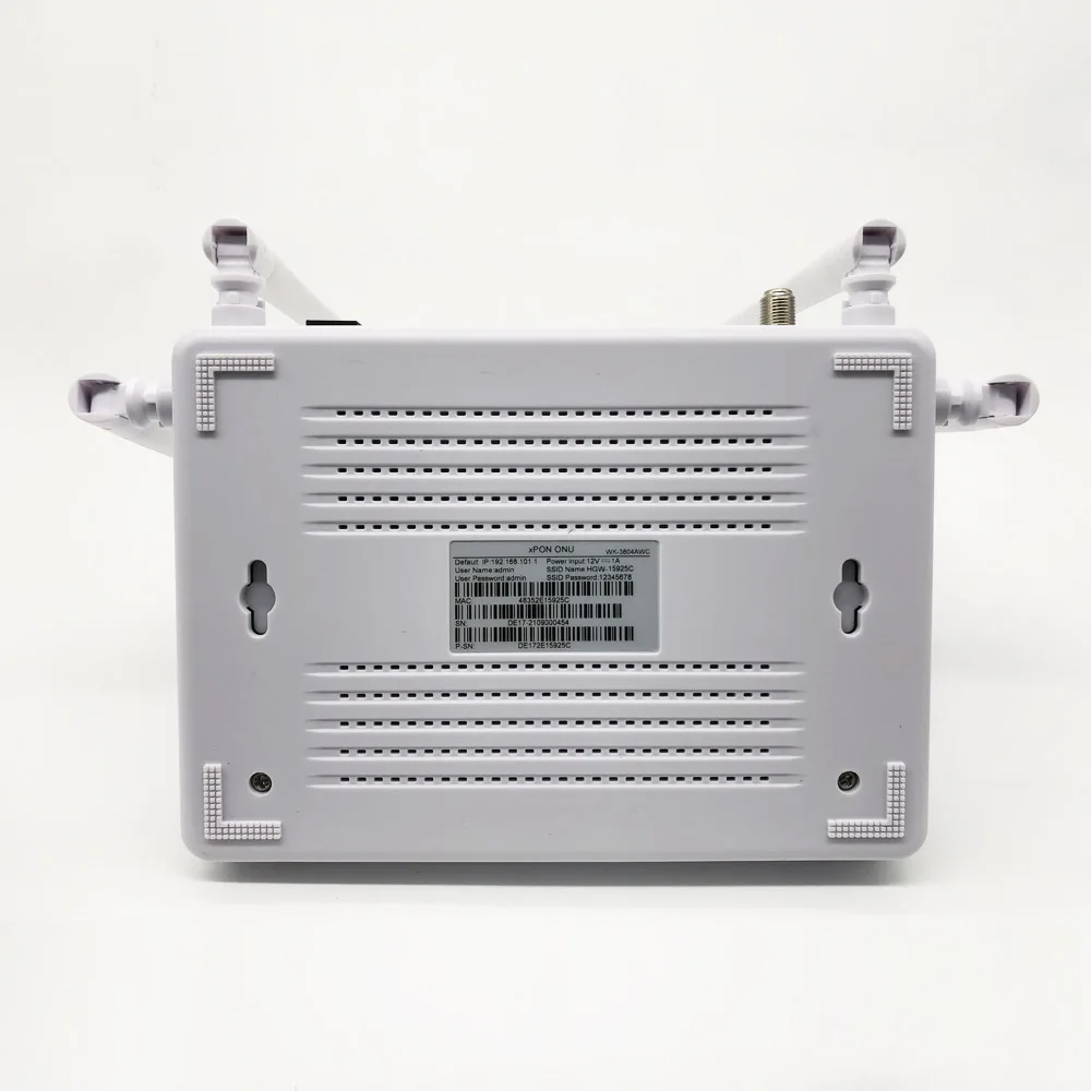 2022 China Factory 4*1000mbps data vlan ports onu catv wifi onu RF wifi onu