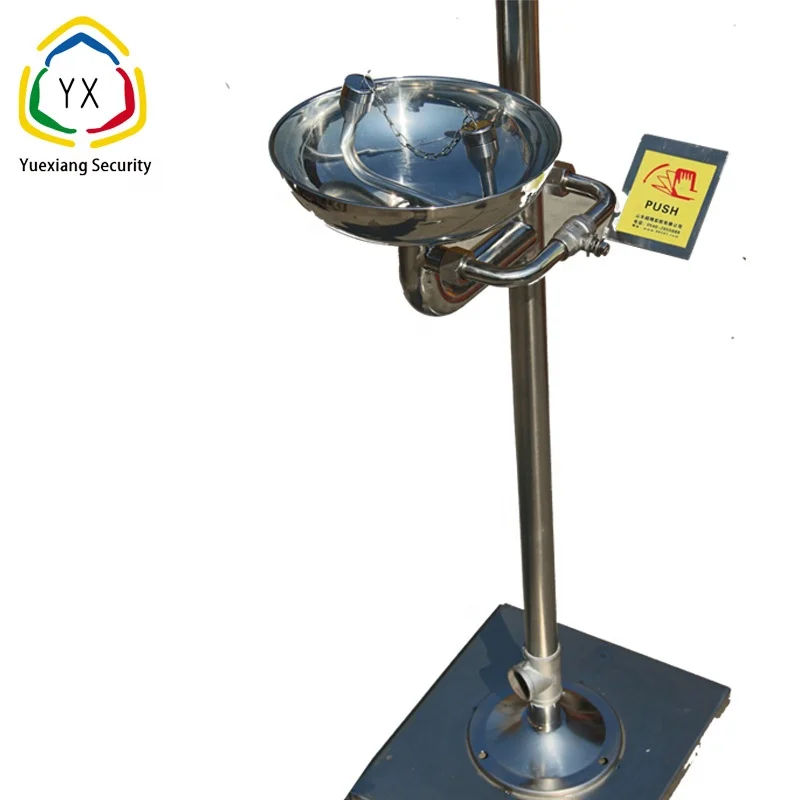 Factory Outlet Combination 304 Stainless Steel Eye Washer and Shower