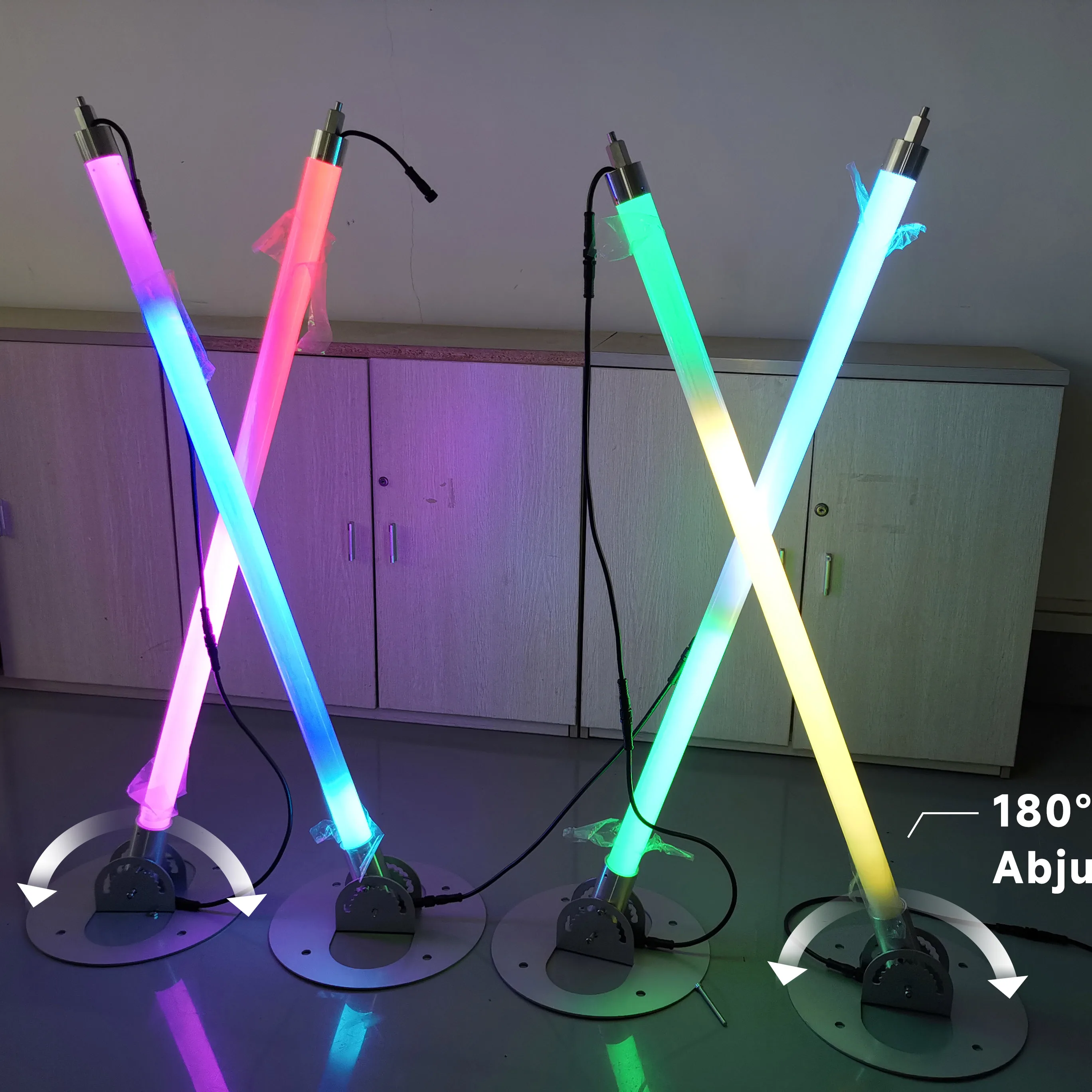 led bar dmx Waterproof Shower Rain Tubes LED decorative Meteor Light for Wedding Party Garden Decor led meteor light