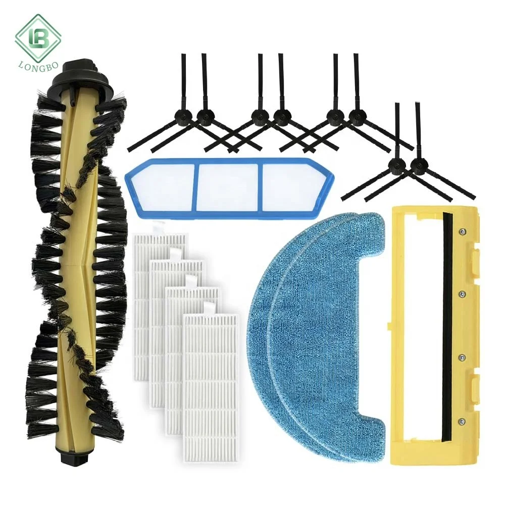 Подходит для iLife A4 A4S A40 Polaris PVCR 0726 0826 0926 роликовая щетка боковая Hepa фильтр Накладка швабры