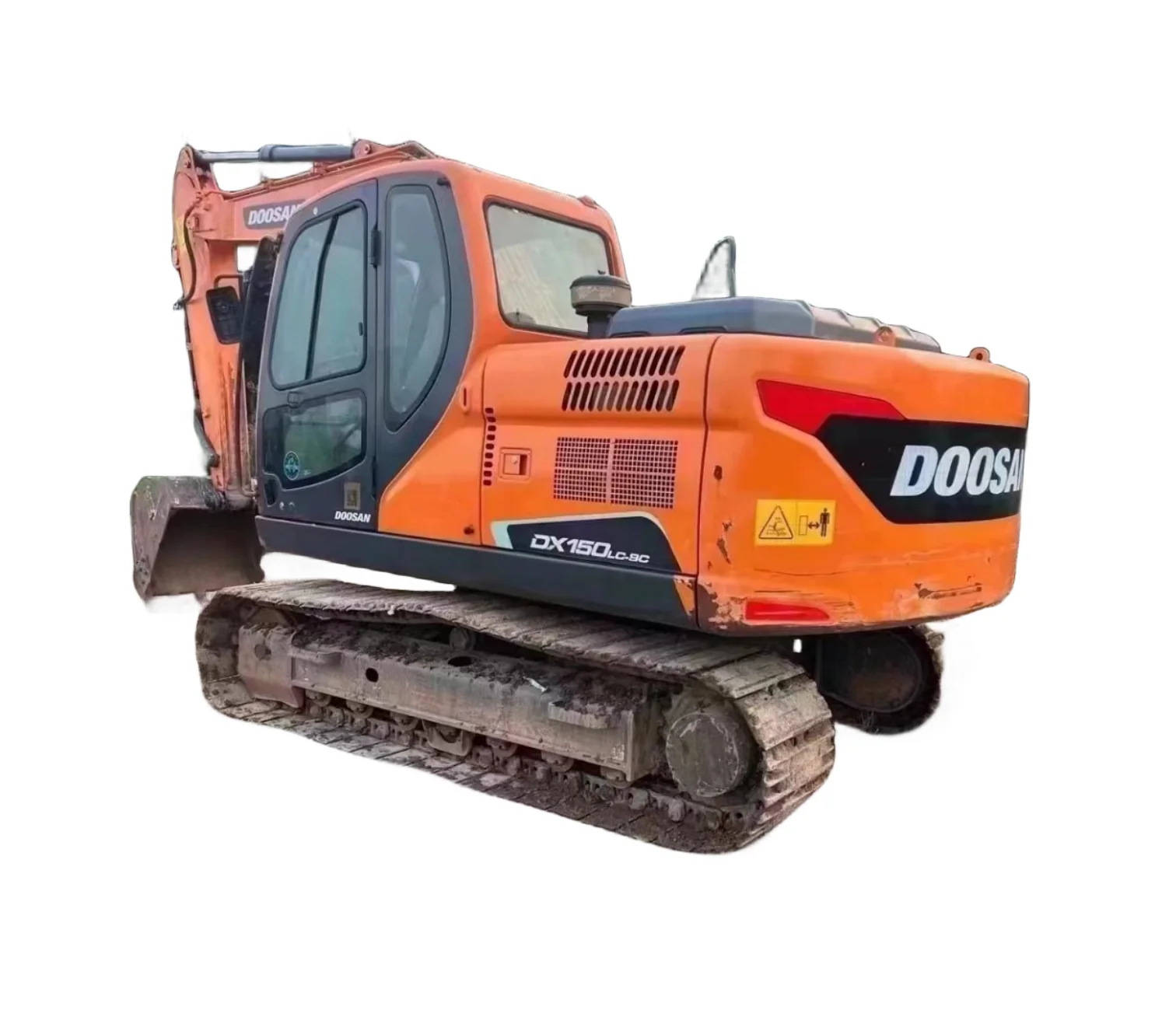 DOOSAN DX150 15-Ton Used Mini Excavator for Construction Proven Reliability With Yanmar Engine & Core Components