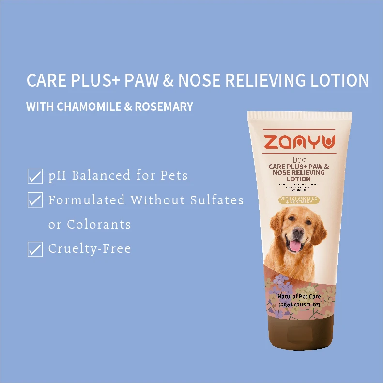 Customize Natural Paw & Nose Relieving Lotion Pet Paw Cream Balm Effective Pet Paw Skin Nose Lotion
