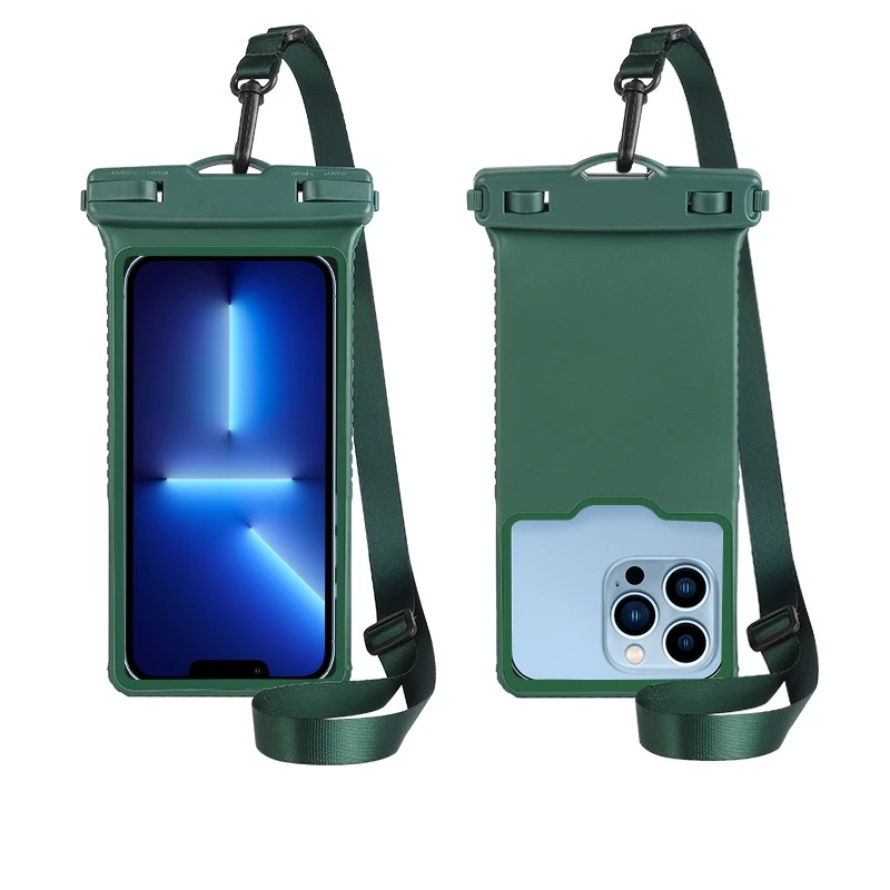 Touch Screen Dry Bags Cellphone Pouch IPX8 TPU Waterproof Mobile Phone Bag