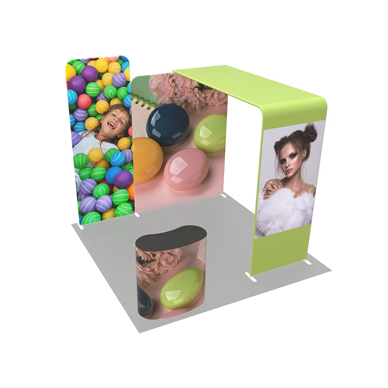 China Supplier 30 Mins Quick Build Reusable Portable Easy Set Up Exhibition Booth Expo Stand Customized Booth