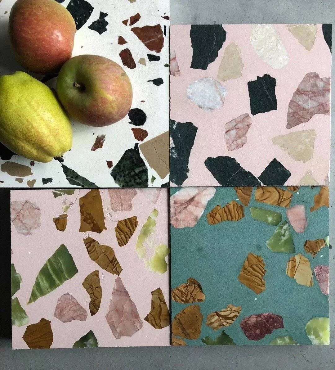 GUIYI C10 competitive price terrazzo slab/indoor and outdoor terrazzo pattern/table top design