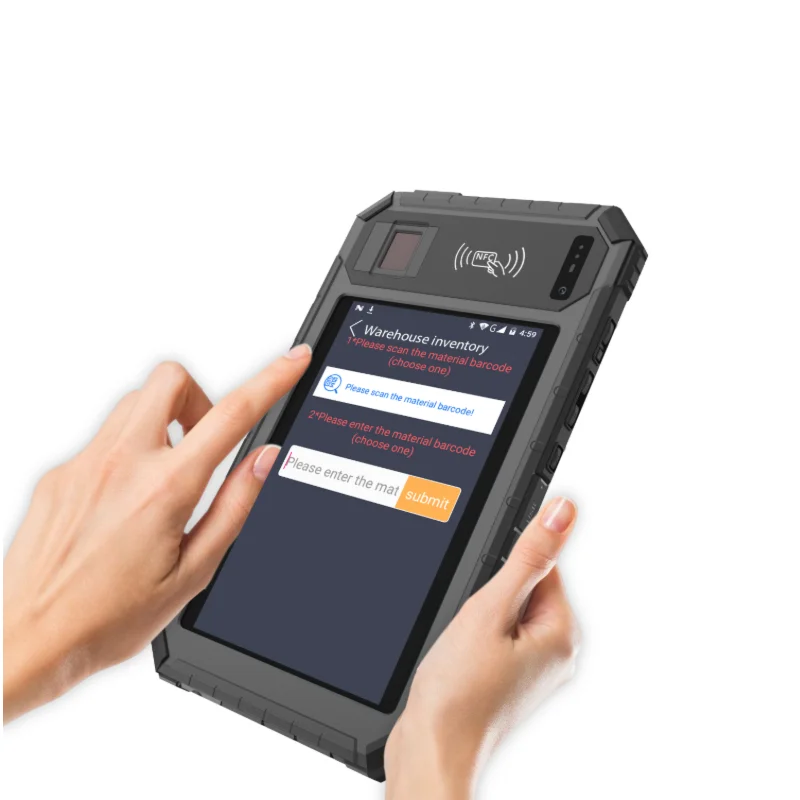 OEM B81 Rug Android Tablet PC finance public security small access marca panel reader bar passport online mobile camera short