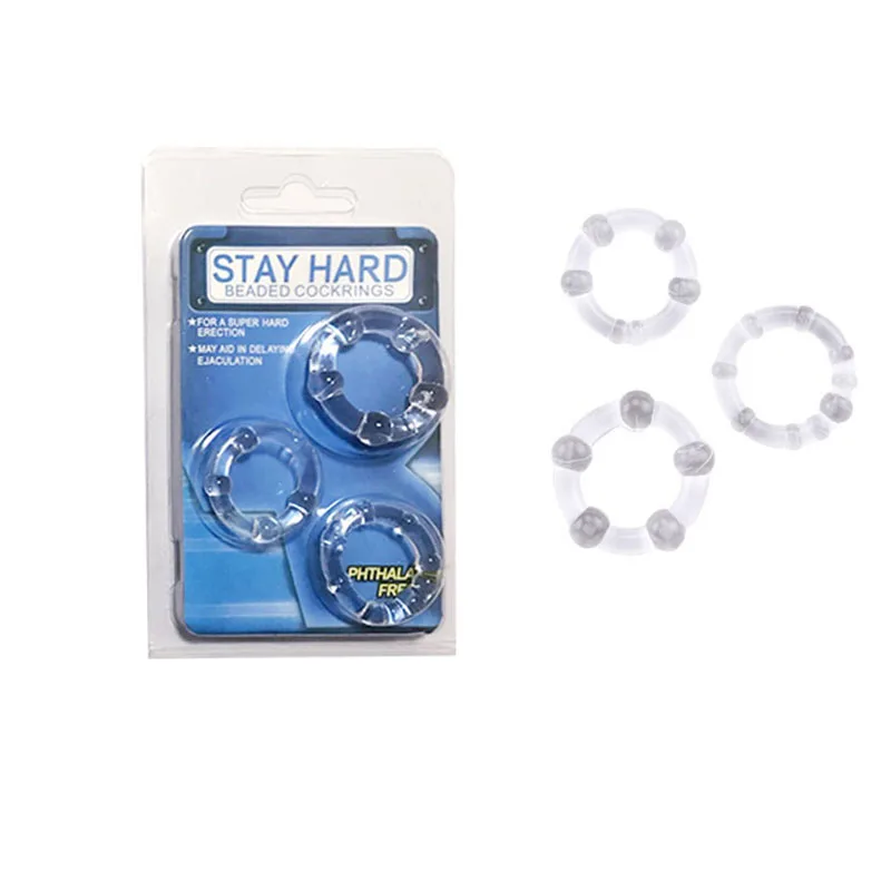Hot sale rubber male delay ejaculation sex toys men penis cock ring