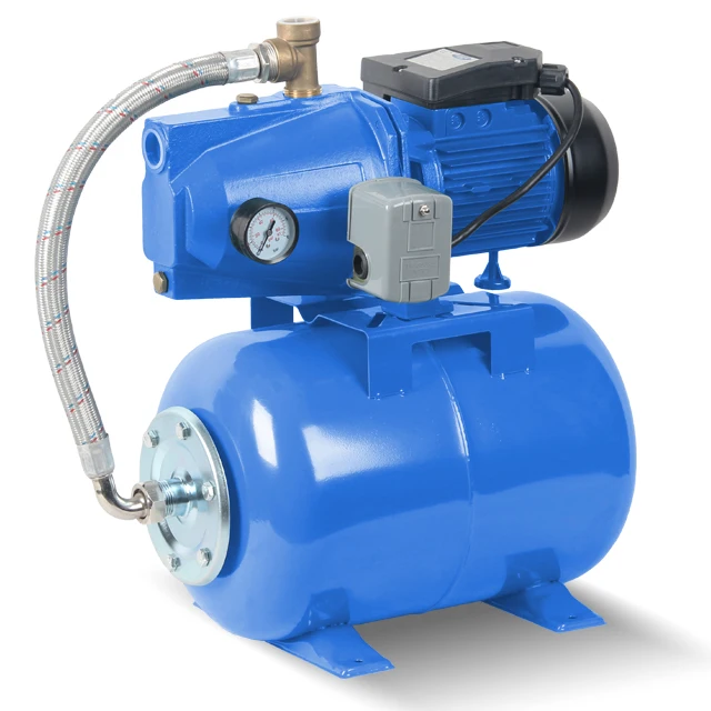 Surface Jetm 1HP 0.75HP 0.5HP 24L Bladder Tank Self-Priming Electric Automatic Water Pump Station System for Garden Irrigation