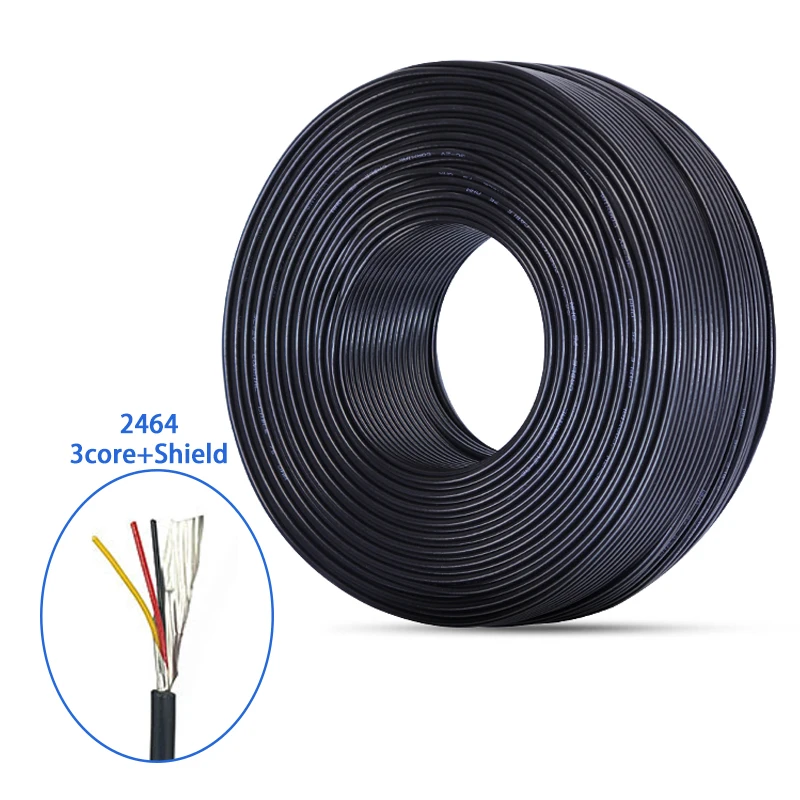 AWM 2464 VW 1 26awg 28awg 30awg Twisted Pair 3core 4core 5core Aluminum Foil Braid Shield Usb Data Shielded Sheathed Cable