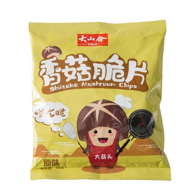 Nutritious tasty crispy Mushroom Chips VF Mushroom Crisp