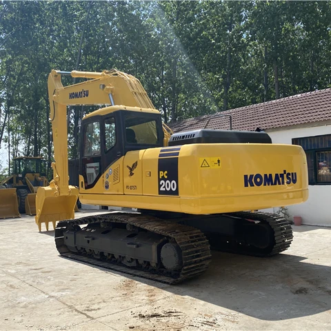 Free shipping used KOMATSU PC200-7 PC200-8 with EPA certificate Original Used Digger PC200-7 used excavators are full in stock