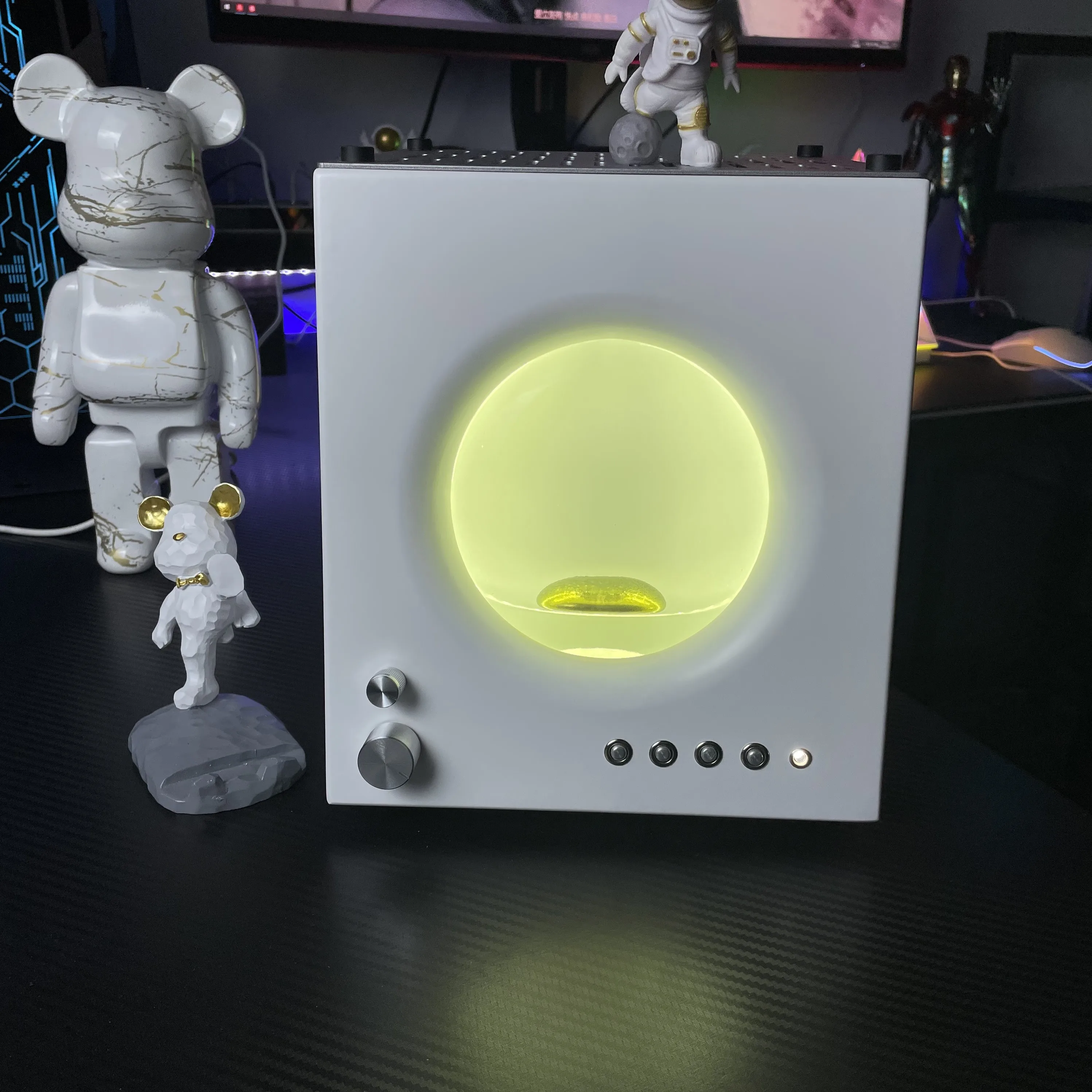 Amazon Sells Portable Ferromagnetic Magnetic Fluid Venom Music Speakers Antigravity Venom Sport Game Speakers with Blue tooth