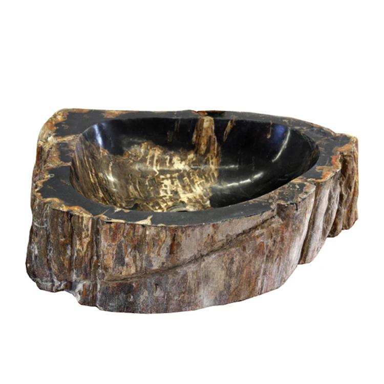 Foils Fossil Wood Sink Basins For Hotel Furniture