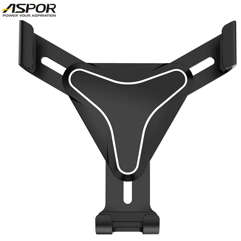 ASPOR Gravity Sensing Silicone Antiskid 360 Degrees Rotations Car Holder