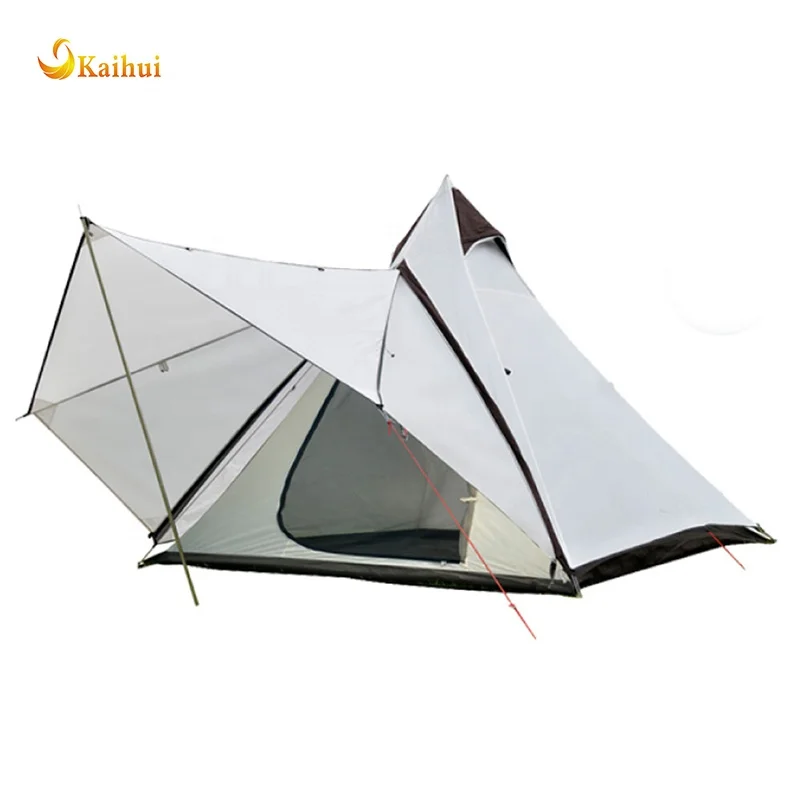 Winter Teepee Tent Heating Shelter Backpacking Hut  3-4 person storage compact simple construction tent