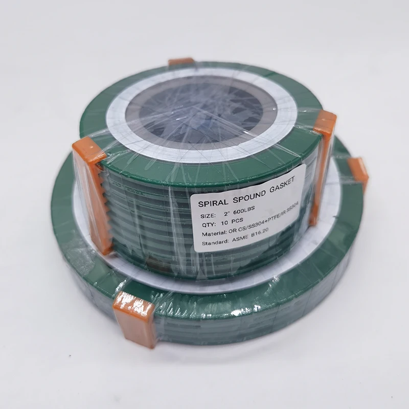 High quality meter seal kevlar wire steel graphite seal spiral wound gaskets for pressure gauge hoses