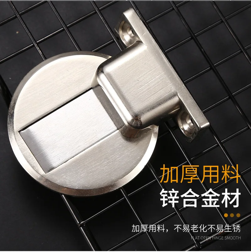 Modern Iron Chrome Plated Door Magnet for Farmhouse Door Stops