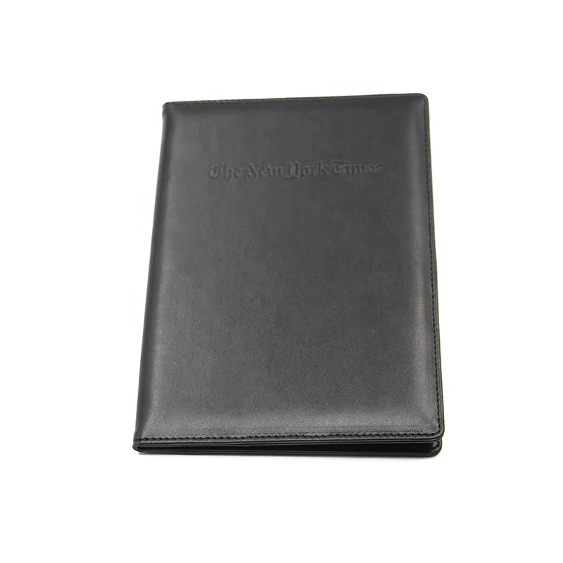 A4 Black PU Leather Magnet Menu Holder By High Quality Manufacture Factory From Yimi