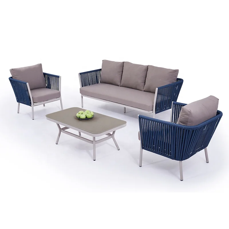 Popular Outdoor Patio Modern Hotel Pool Design Waterproof Furniture Garden Sofa