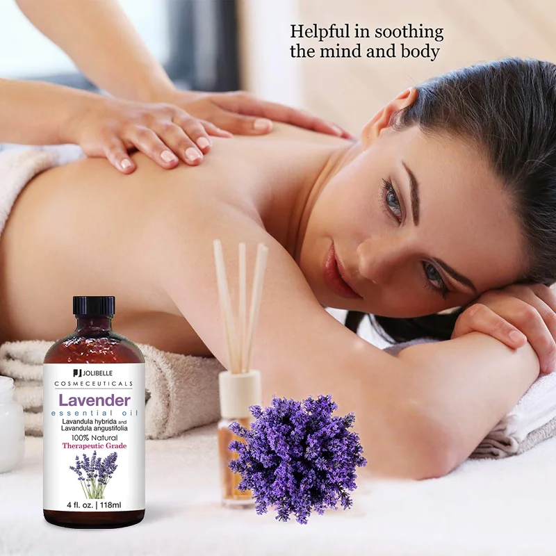 Private Label Pure Essential Oil Therapeutic Grade Premium Quality Blend of Lavender Essential Oil