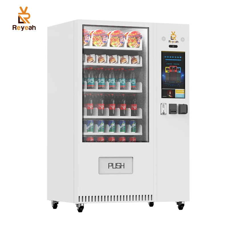 Large Desktop 24 Hours Self-service Drinks Snacks Combo Vending Machine for