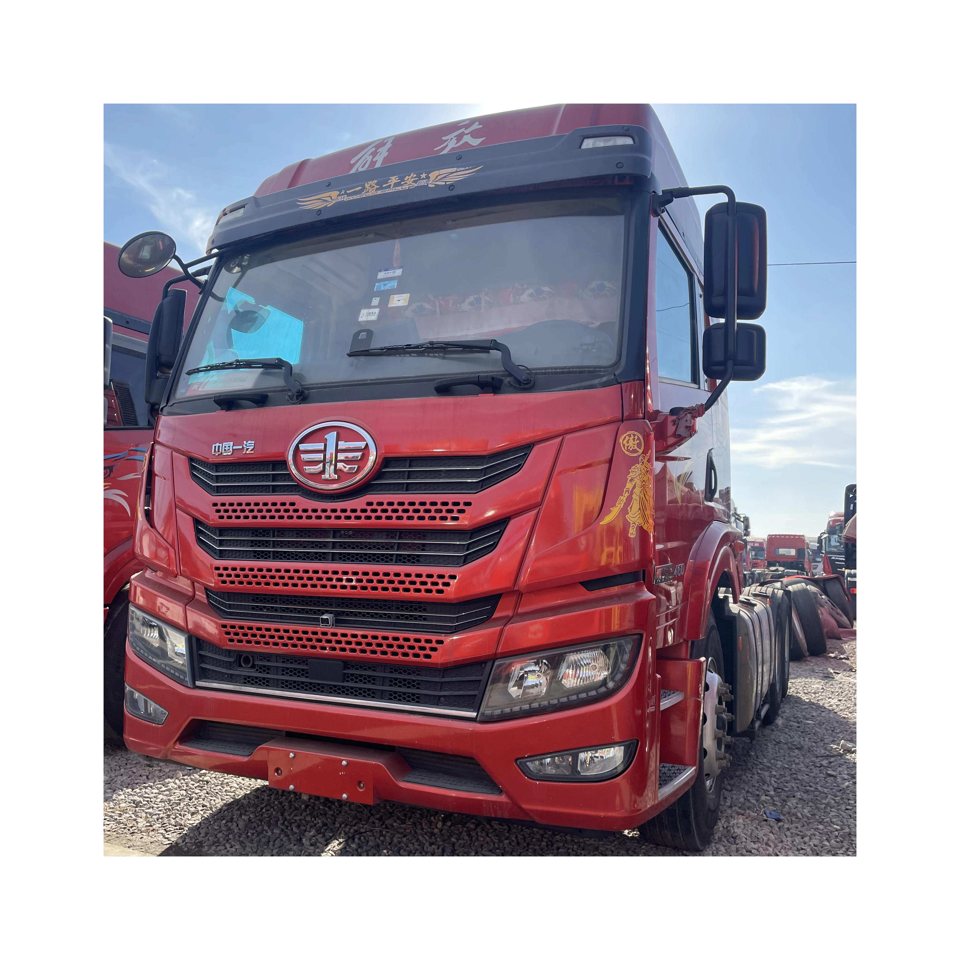 Сверхмощный дизельный трактор FAW Jiefang J6P мощностью 460 лошадиных сил 6x4 первоначально произведенный в Китае