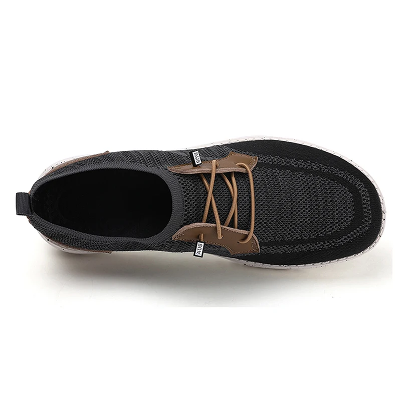 Walking Style Shoes Custom LOGO Driving Shoes for Men Size 48 Breathable Casual Slip on Loafers Flat Boat Shoes Sneakers 2024