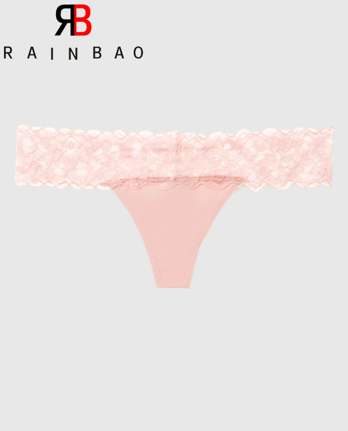 Custom Ladies Panties Thermal Bandage Underwear Women Luxury Lace Seamless Lingerie G string Thong