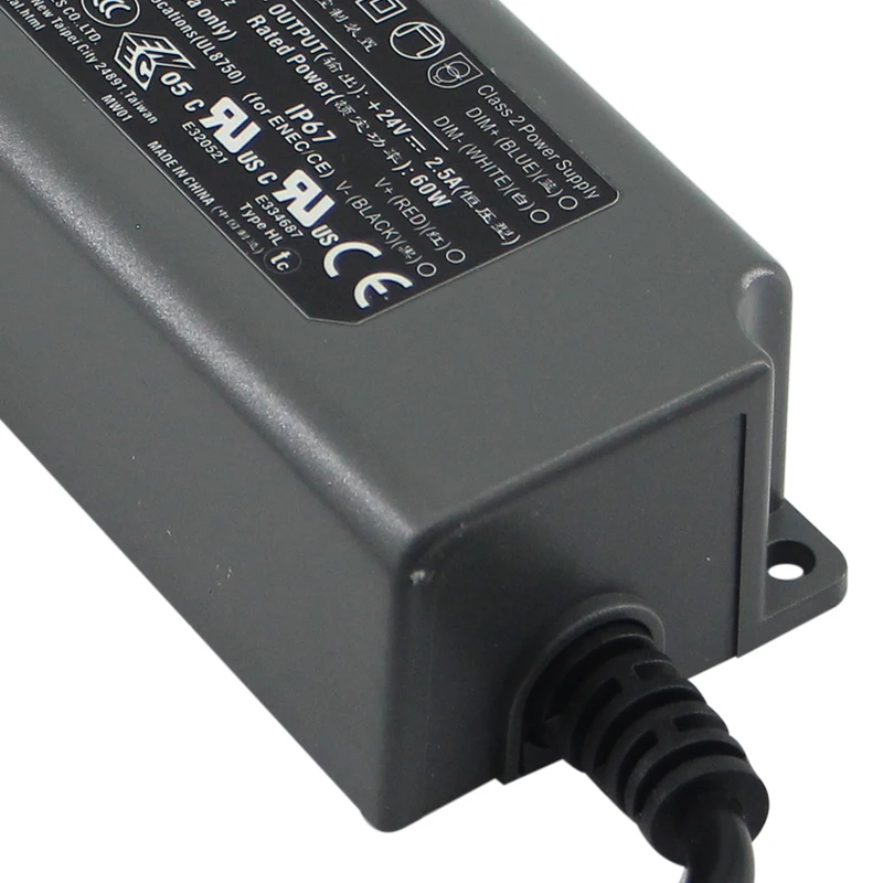  Meanwell PWM-60-24 24V Dali СИД драйвер внутренний светодиодный