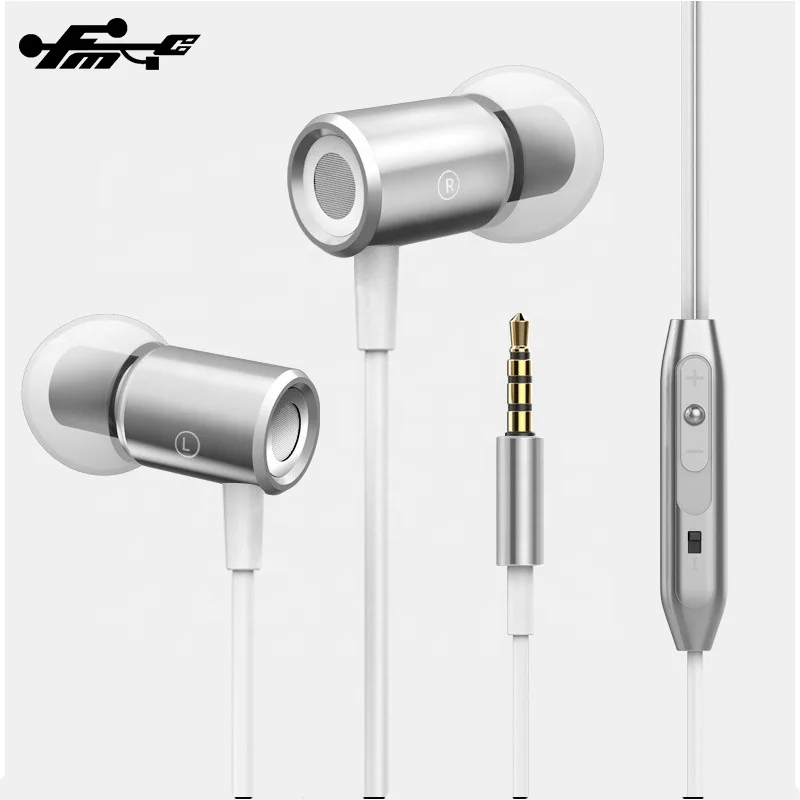 High quality 3.5mm jack mobile earphone in ear wired earphone headset