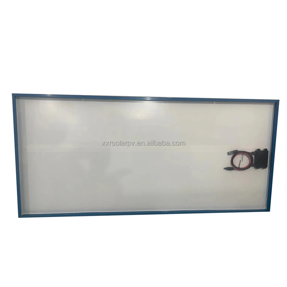 OEM Tempered Glass Solar Panel 180W 20v Photovoltaic Cell Half cut Solar Roof Tiles customized frame