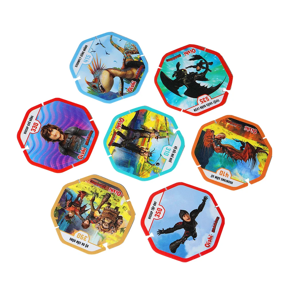 Food Company Promotion plastic cards Tazos Customized Printing  PP tazo card Tazos with Custom Design