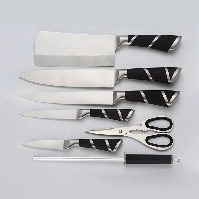 Custom Stainless Steel kitchenware Knife set Cutting fruit cutting meat combination set knife