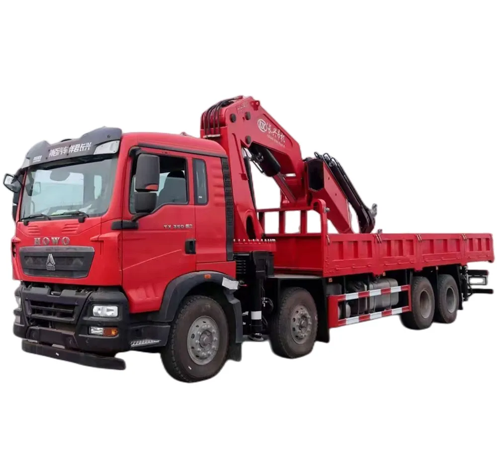 Howo 8X4 сверхмощный 25T/38T складной кран качественный грузовик с краном для продажи