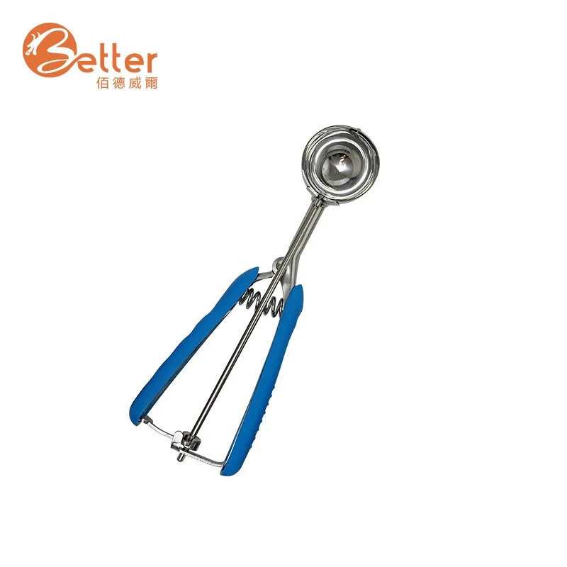 Manufacturers Old School Stainless Steel Long Handle Food Cookie Ice Cream Scoop Set