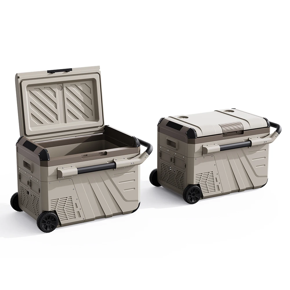 Manufacture Custom 12V Refrigerator Portable Car Fridges Outdoor Compressor Cooler Box Camping Freezer Fridges