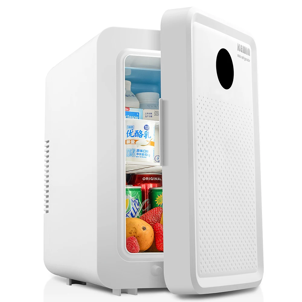 Factory Supply 10L Mini Electronic Beauty Fridge Cooler Low Noise 8 Can Smart Home Appliance Car Hotel Room Camping Tent Office