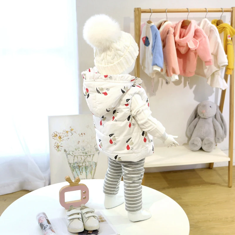 
Lovely design spring autumn sleeveless baby unisex vest wholesale 2020 NEW 1-4-year old baby hoodie 